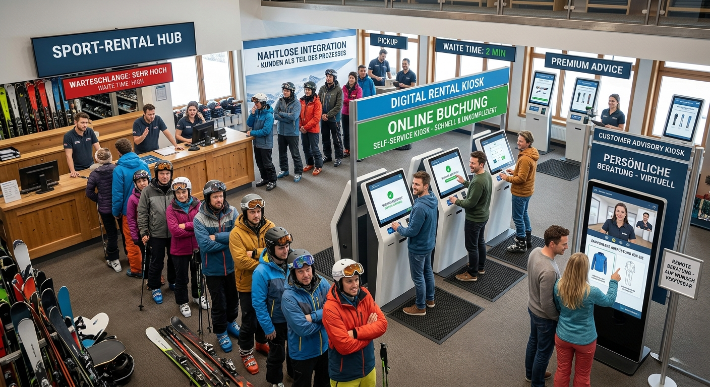 Digitaler Rental Verkäufer