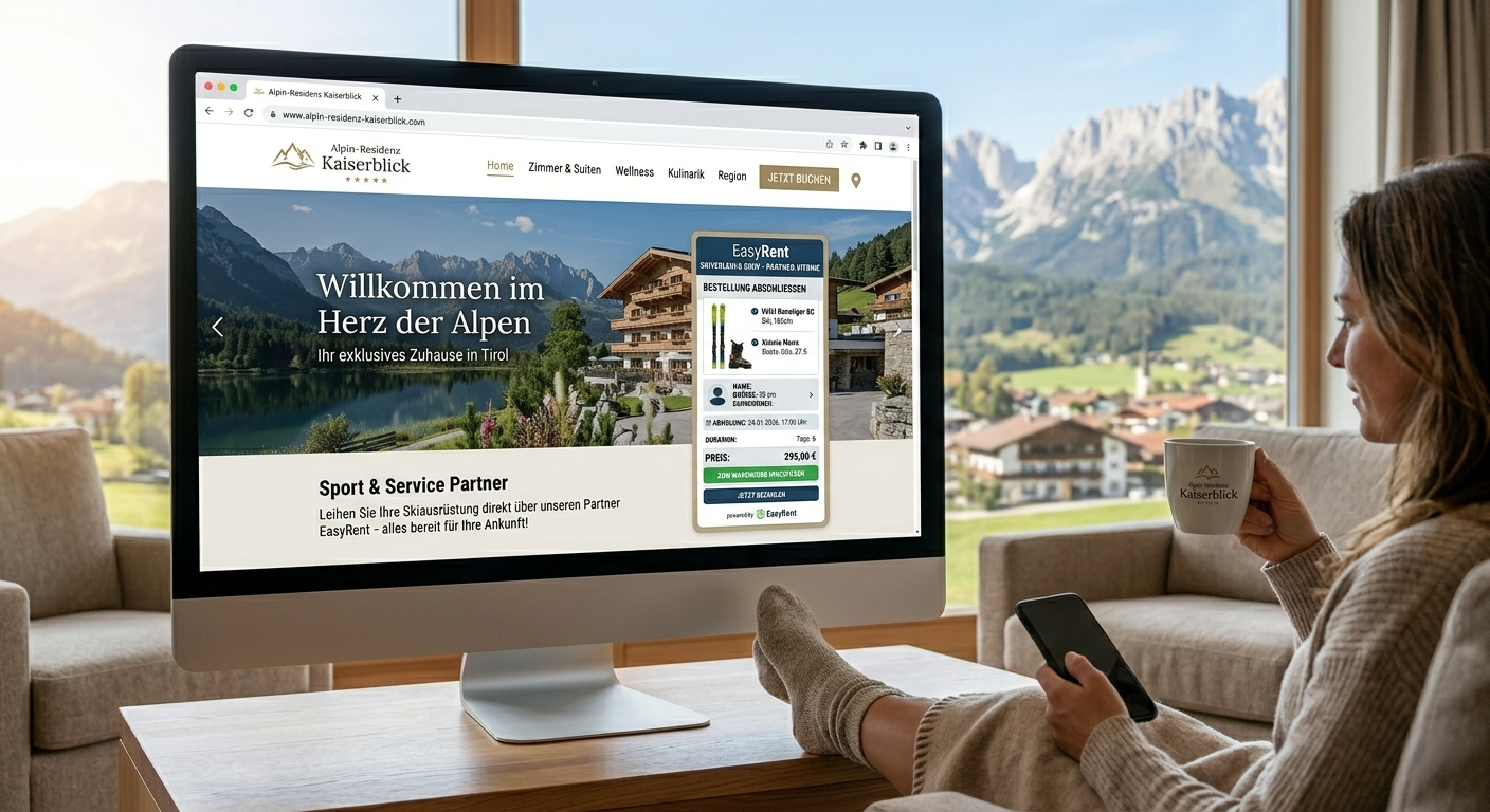 Digitale Sport-Vitrine