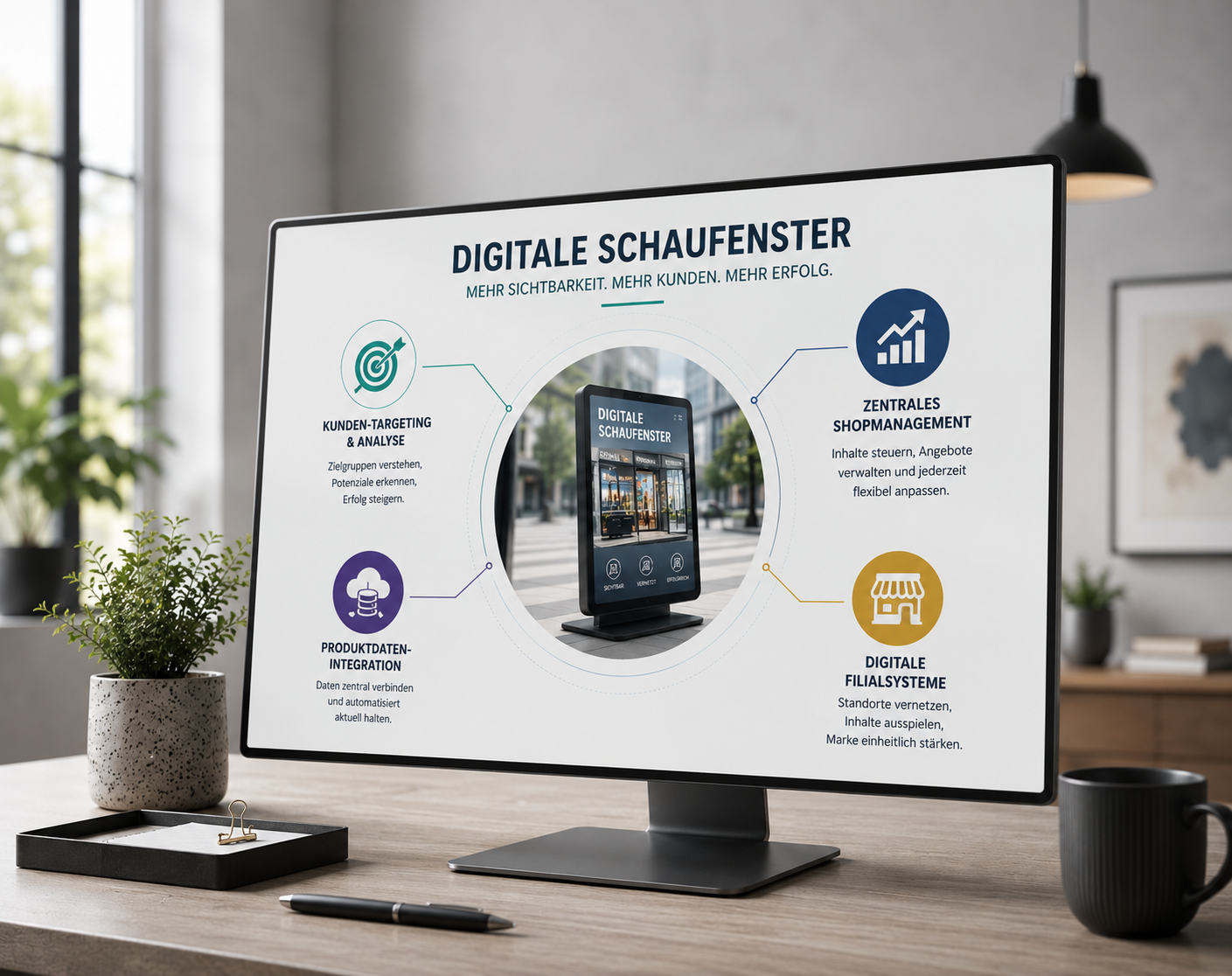 Digitale Schaufenster